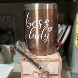 Stainless Steel Boss Lady Tumbler